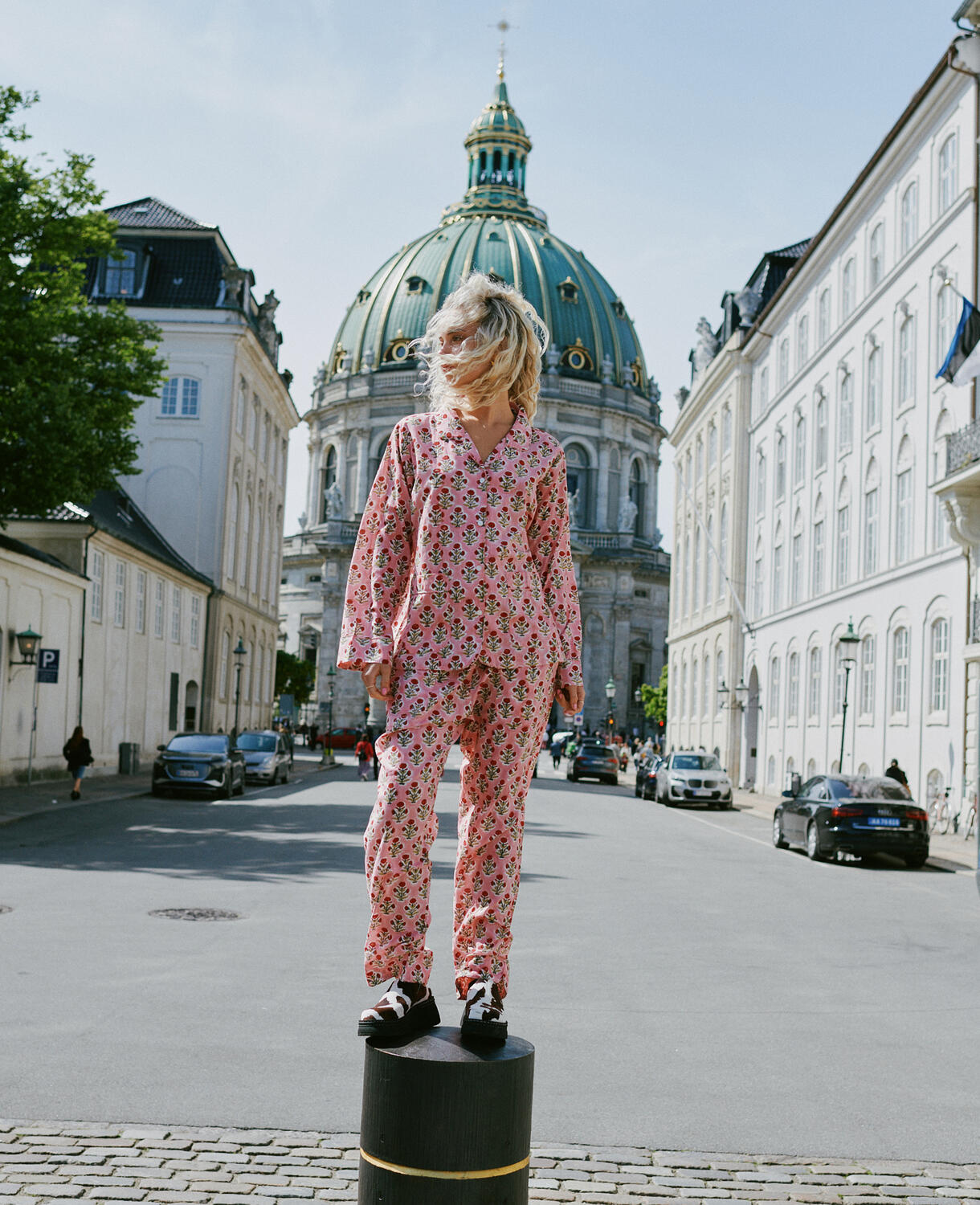 Nuit pyjamassæt - Cherry Flower